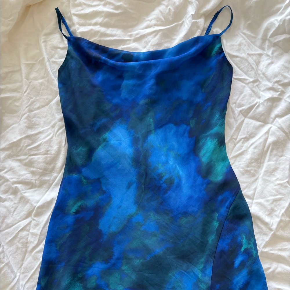 Dynamite Blue Mini Dress in Size Small